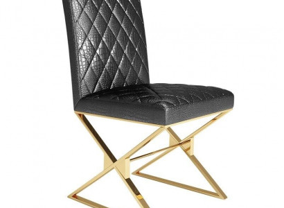 Chair 1x Dining Room Club Chairs Upholstered Chair Armchair Metal Lounge Designer New